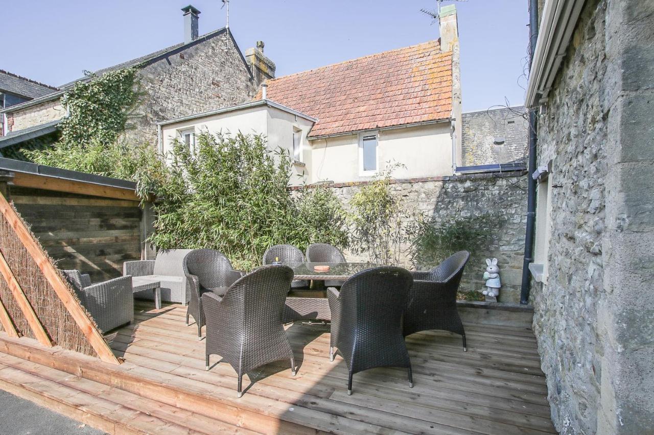 Gite L'Ardoisier 7 Pers Sauna Bayeux 2Km Guéron エクステリア 写真