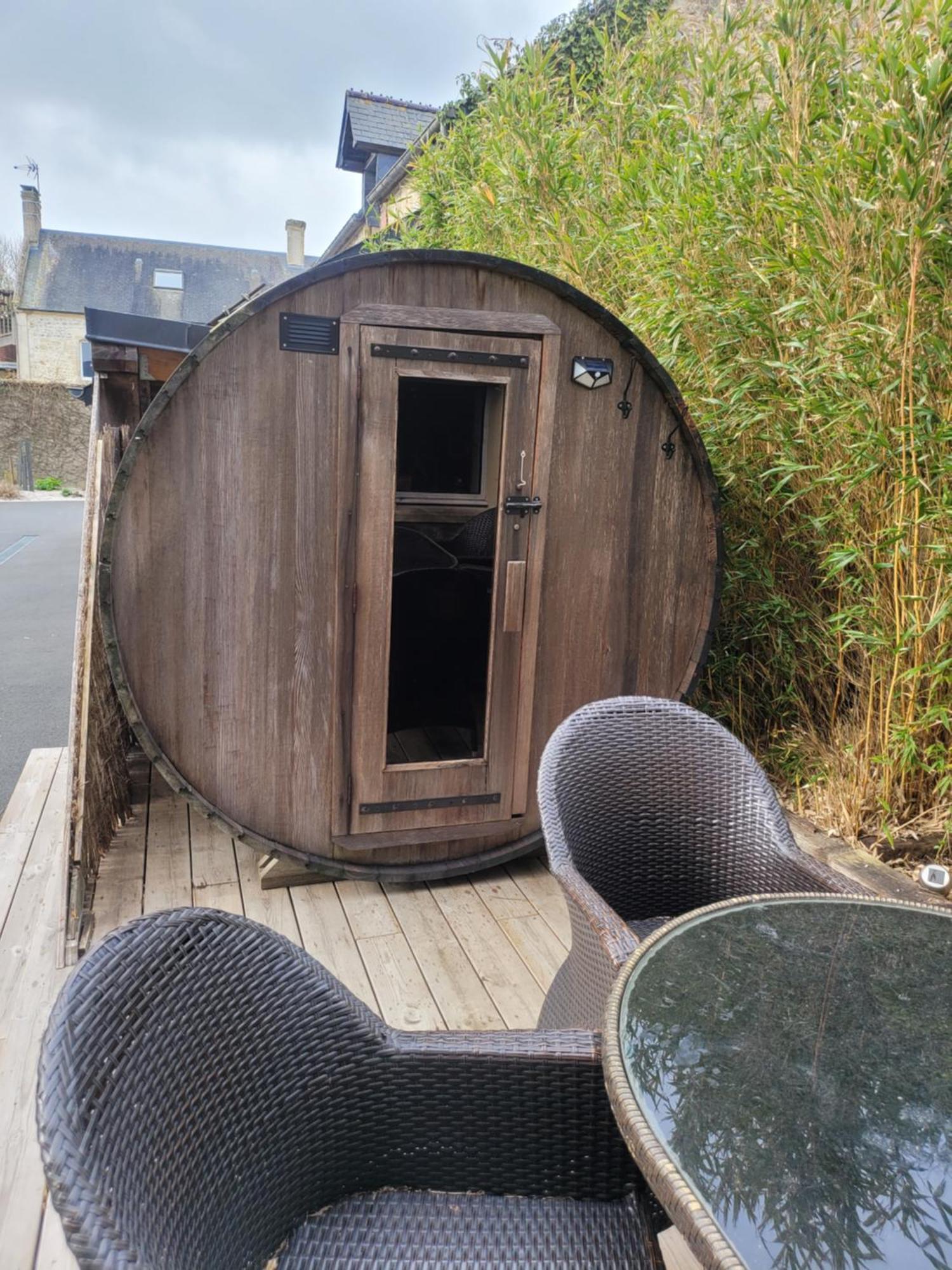 Gite L'Ardoisier 7 Pers Sauna Bayeux 2Km Guéron エクステリア 写真